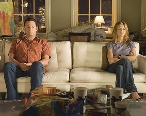 jennifer aniston and vince vaughn in 'the break-up'