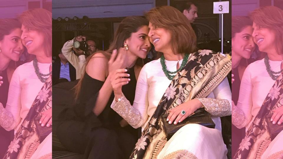 Ranbir’s ex-girlfriend Deepika Padukone with Neetu Singh.