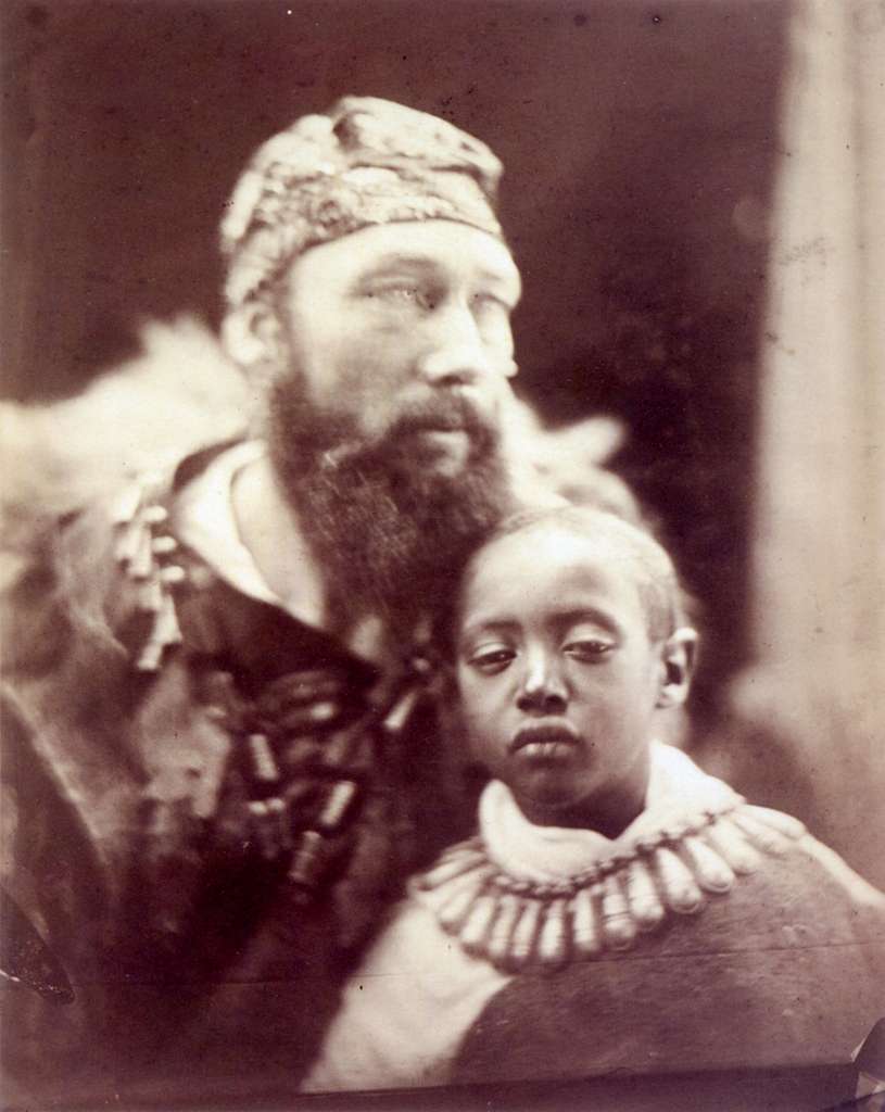 Prince Alemayehu and his guardian Captain Speedy went to the Isle of Wight at the request of Queen Victoria en route to England. The queen was kept abreast of Alemayehu's movement as a young boy until his death at the age of 18. 