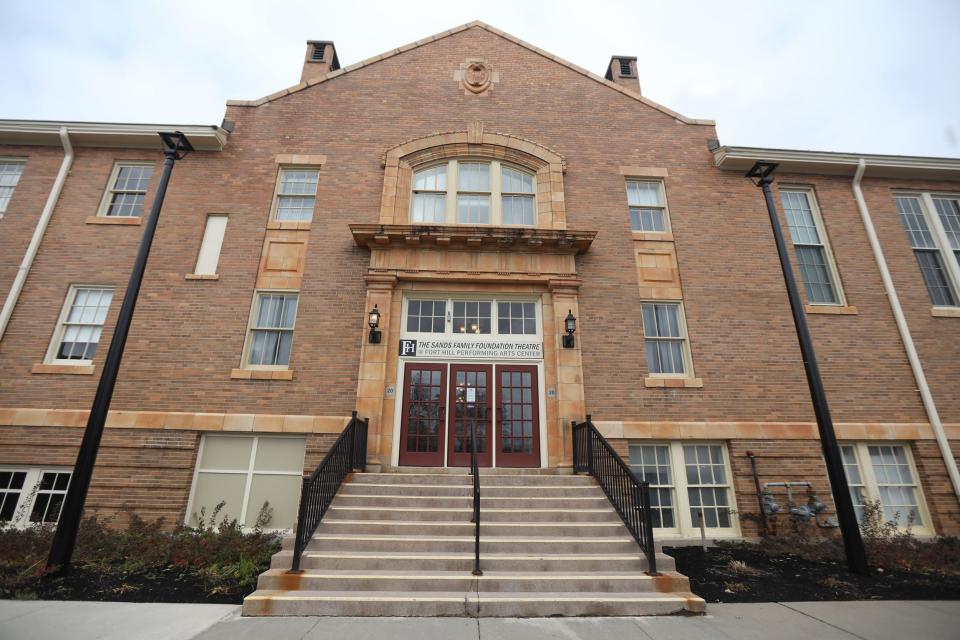 Fort Hill Performing Arts Center, FHPAC, was once an addition to the 1907 Canandaigua Academy High School. The east side of the building became Fort Hill Apartments. The west end was turned into FHPAC and opened in January 2020.