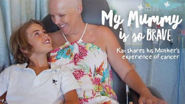 Kai was only one when his mother was first diagnosed with cancer. Photo: Why My Mummy