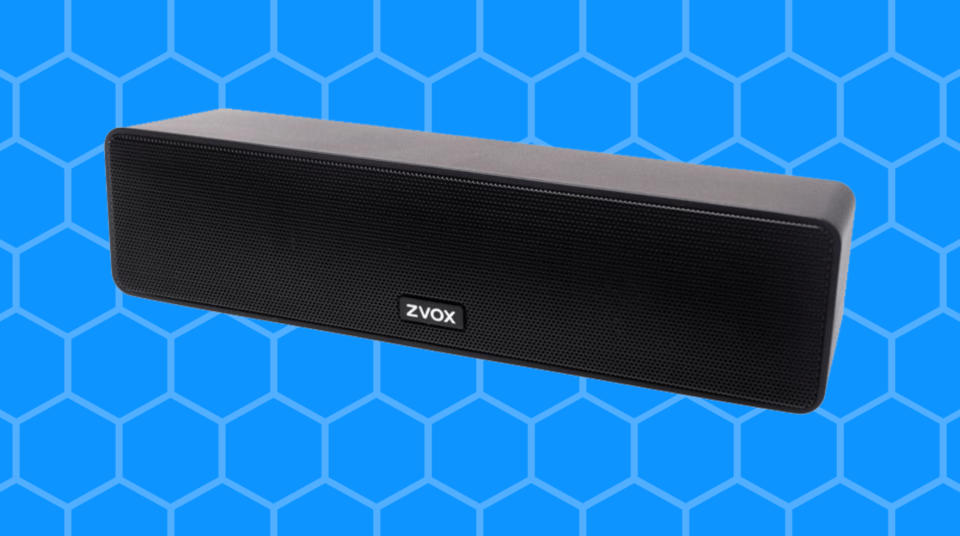 Black ZVOX sound bar