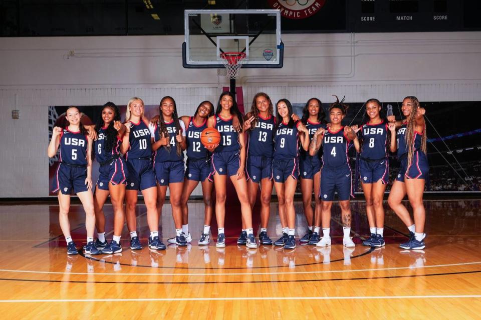 Kentucky high school stars ZaKiyah Johnson (6) and Leah Macy (10) will make their USA Basketball debuts this week.