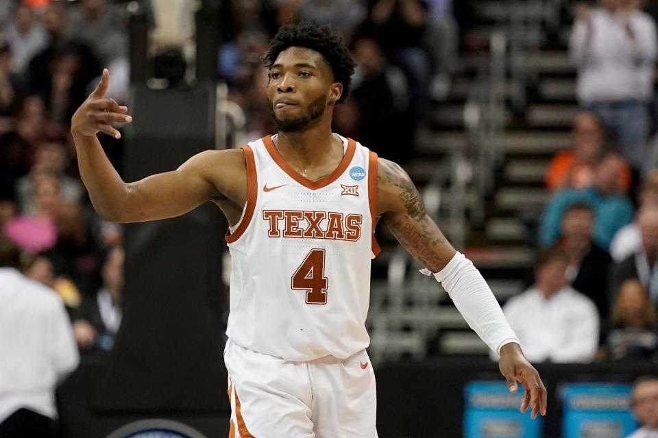 Texas guard Tyrese Hunter started all 38 games last season, averaging 10.3 points, three rebounds and 2.5 assists.