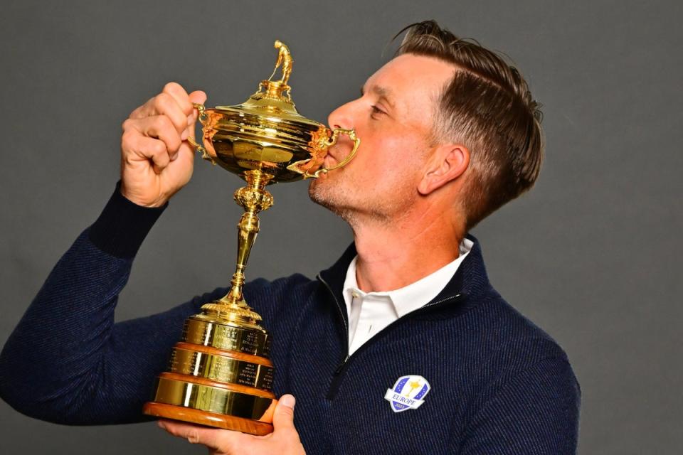 Henrik Stenson was announced as Team Europe's Ryder Cup captain in March 2022 (Getty Images)