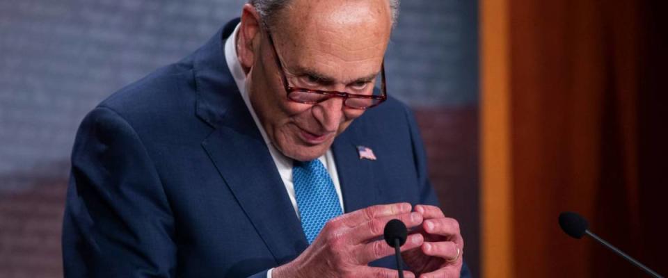 Senate Majority Leader Chuck Schumer