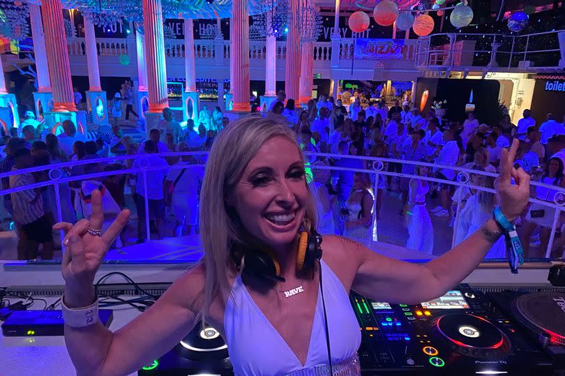 Sammy Dean, 50, DJing at Es Paradis in May