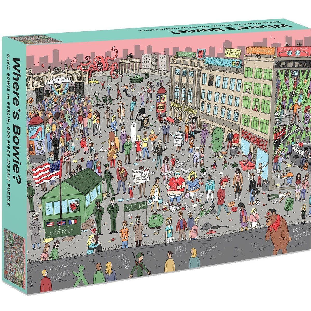 David Bowie in Berlin Jigsaw Puzzle