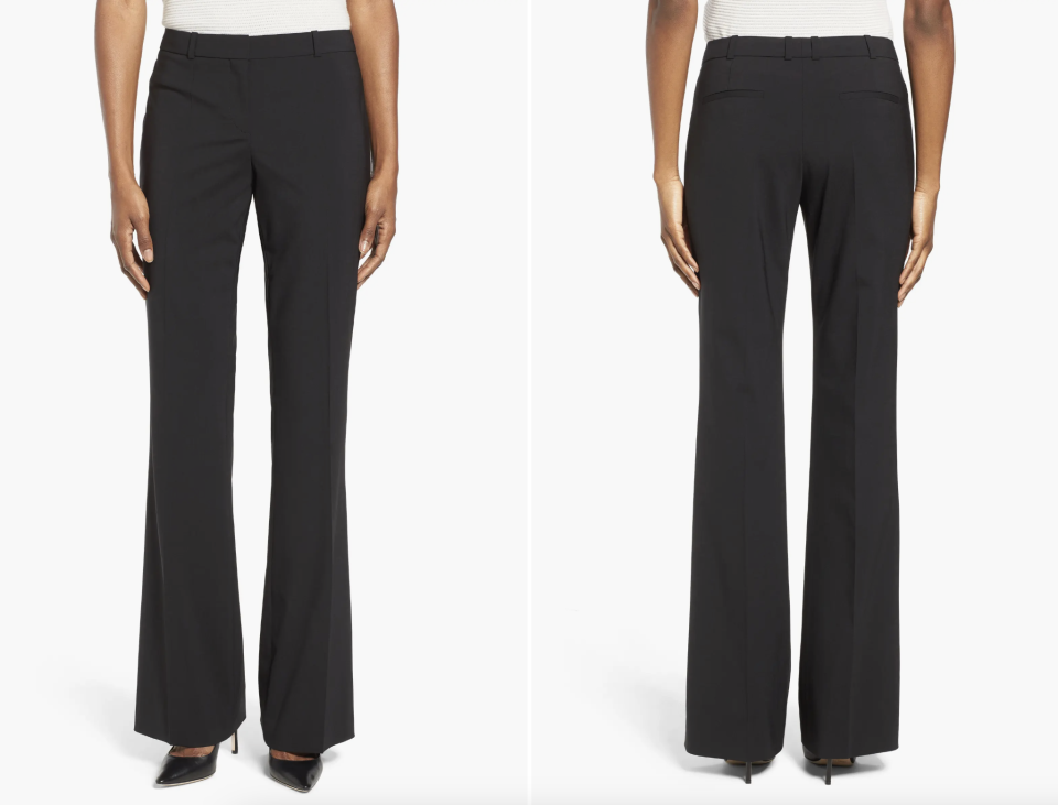 BOSS Stretch Wool Trousers (Photo by Nordstrom)