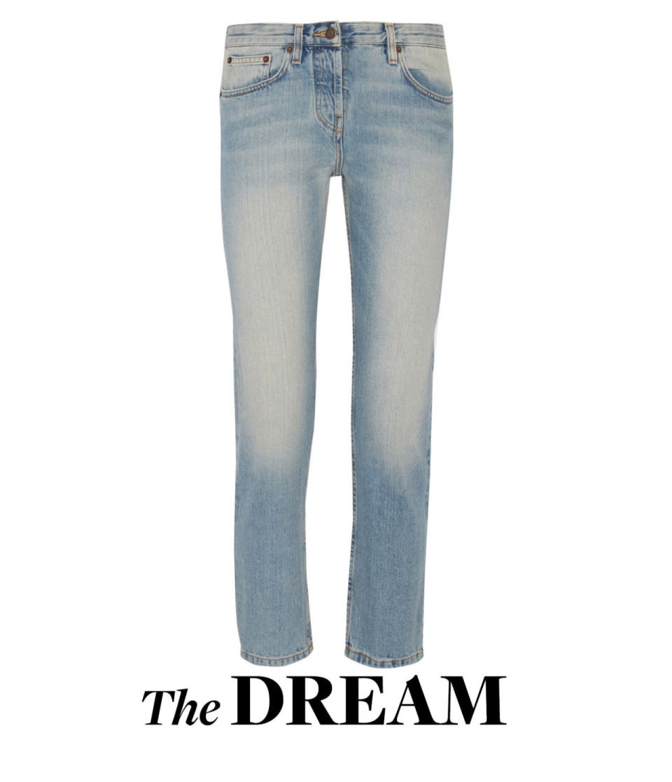 <p>The Row Ashland Cropped Mid-Rise Straight Jeans, $550, <a href="http://www.net-a-porter.com/us/en/product/644403/the_row/ashland-cropped-mid-rise-straight-leg-jeans" rel="nofollow noopener" target="_blank" data-ylk="slk:net-a-porter.com;elm:context_link;itc:0;sec:content-canvas" class="link ">net-a-porter.com</a></p>