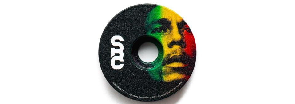 State Bicycle Co x Bob Marley Bob Marley face stem cap