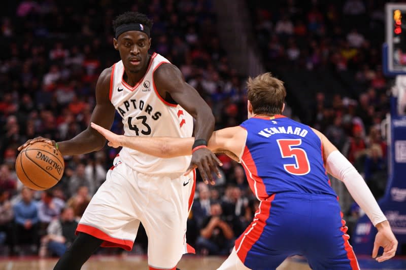 NBA: Toronto Raptors at Detroit Pistons