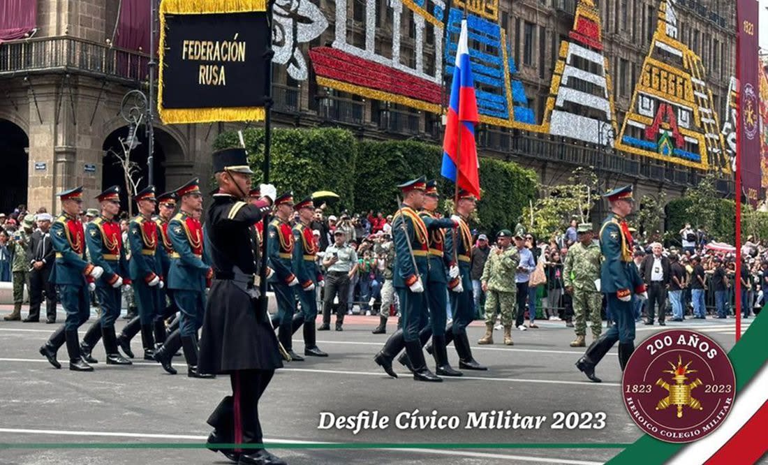 En el desfile participaron 19 delegaciones extranjeras. (Foto: El Universal).