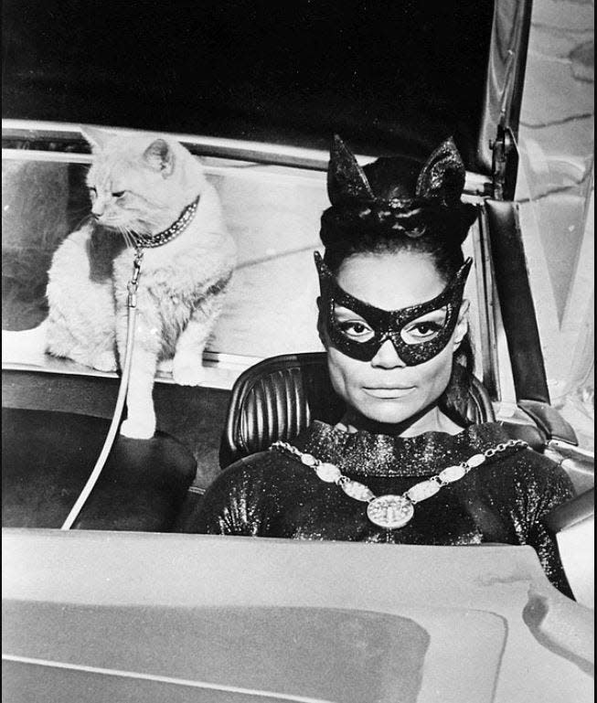 Eartha Kitt as Catwoman in 1967.