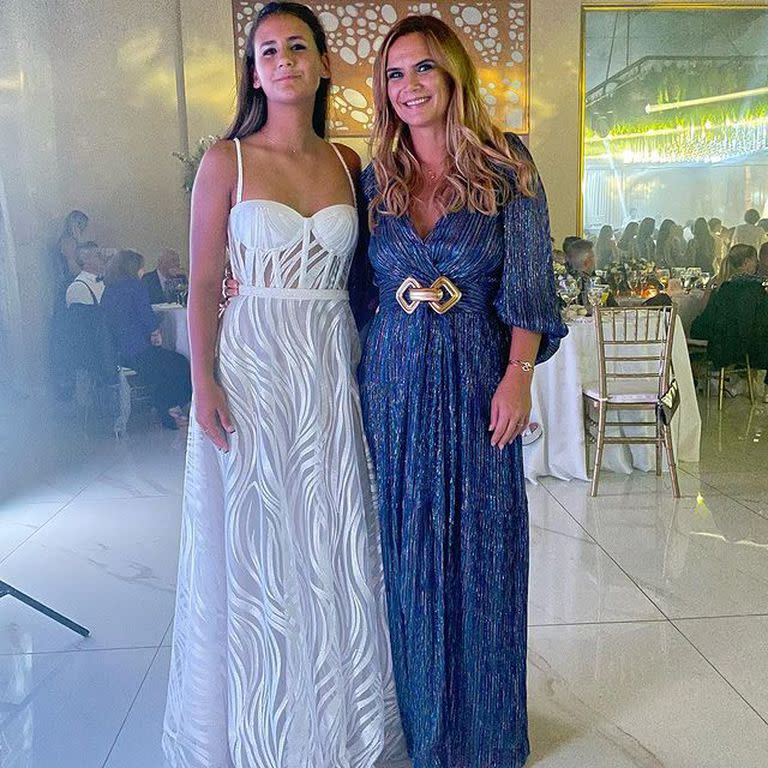 Uma, la hija de Amalia Granata y Cristian Fabbiani celebró sus 15 años y su padre no estuvo invitado