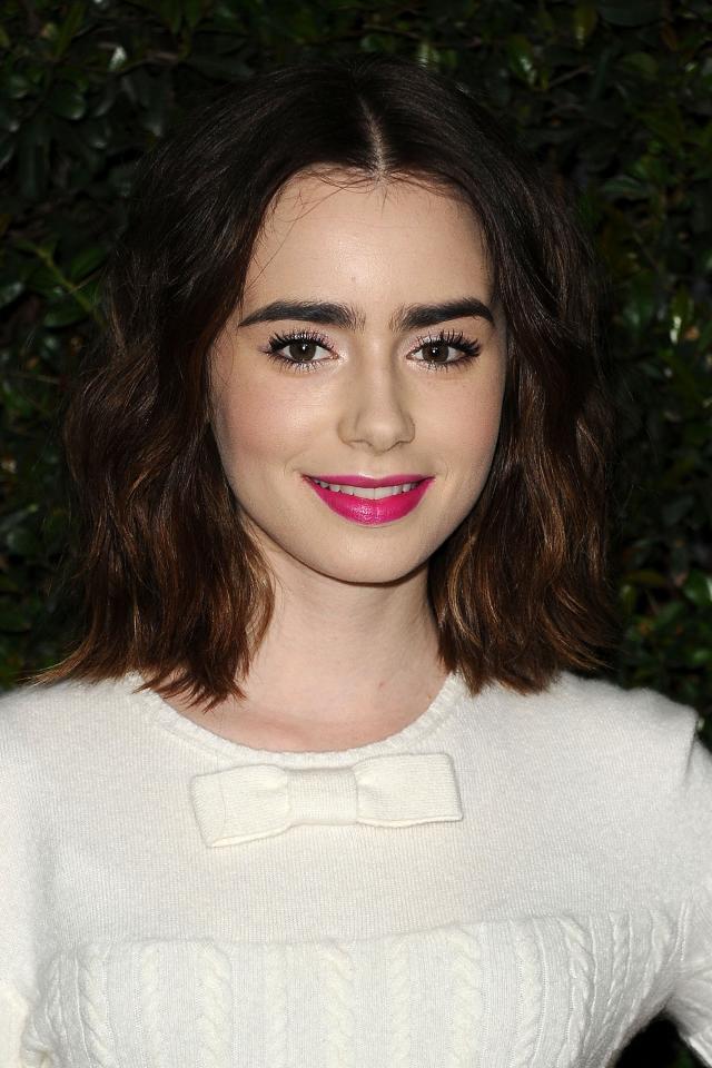 Lily Collins and Taylor Hill's Lancôme Eyebrow Selfie