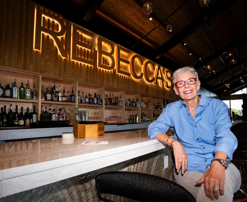 Rebecca Maddox owns Rebecca’s Wine Bar and The Maddox, a private club, on Bayshore Drive in Naples