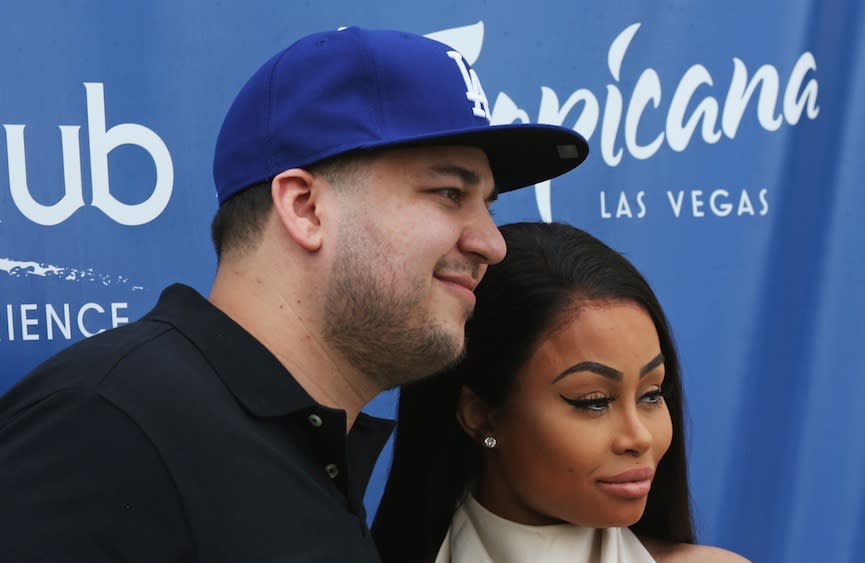Rob Kardashian and Blac Chyna are back on, and they posted the cutest holiday pic to prove it