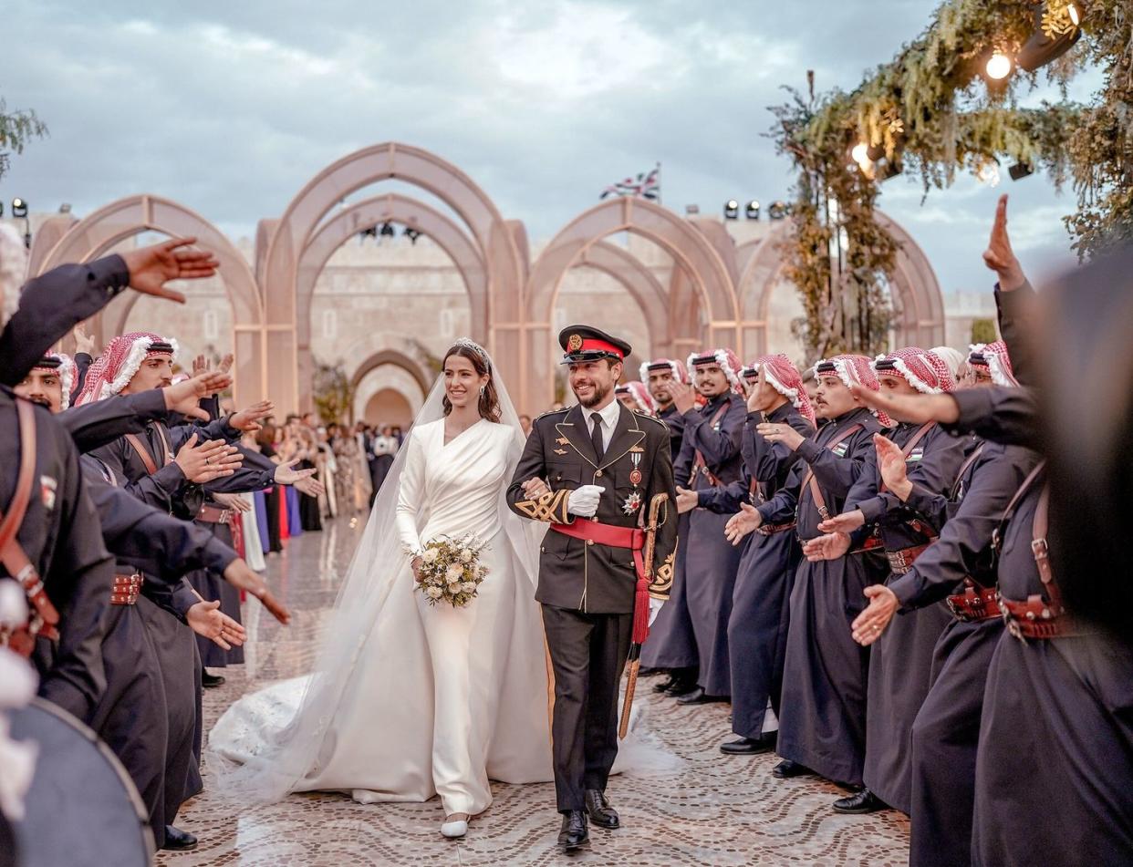 prince hussein rajwa al saif wedding