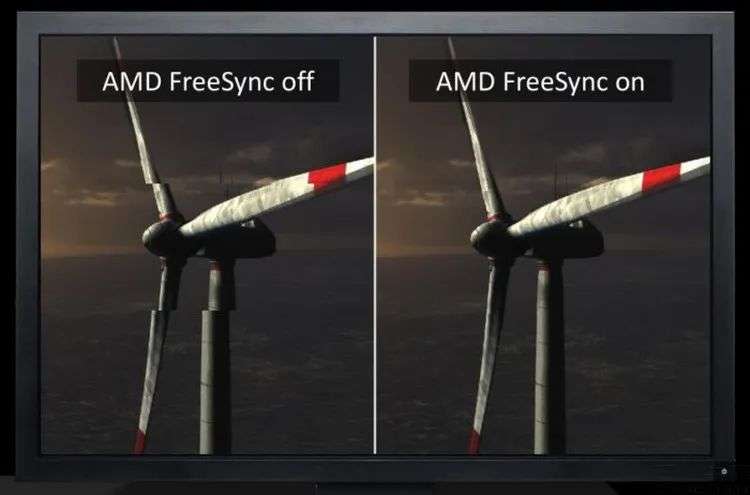 AMD的Freesync，也是基於自適應同步顯示的一項技術