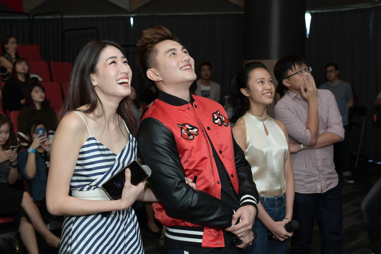 Singapore celebrity couple Kimberly Wang and Shane Pow will be starring in a Toggle romantic drama “Dance with Me”. (Photo: Toggle)