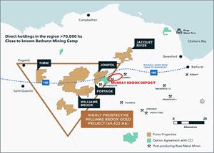 Puma’s assets and landholdings in Northern New Brunswick