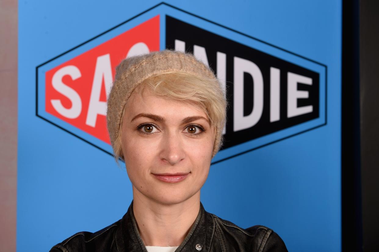 Halyna Hutchins attends the SAGindie Sundance Filmmakers Reception at Cafe Terigo on January 28, 2019 in Park City, Utah.