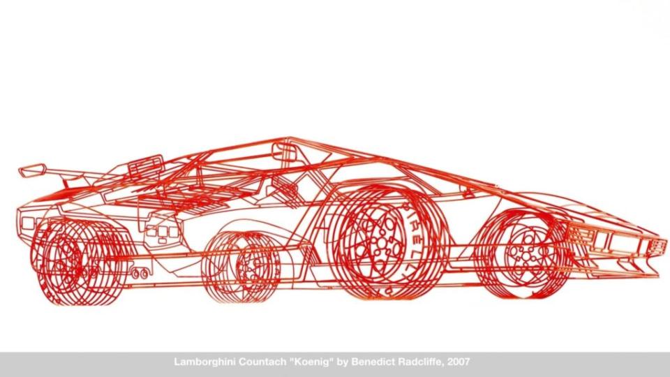 Lamborghini Countach "Koenig" by Benedict Radcliffe, 2007