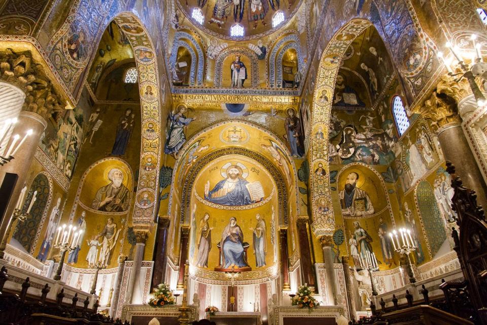 capella palatina in palermo italy