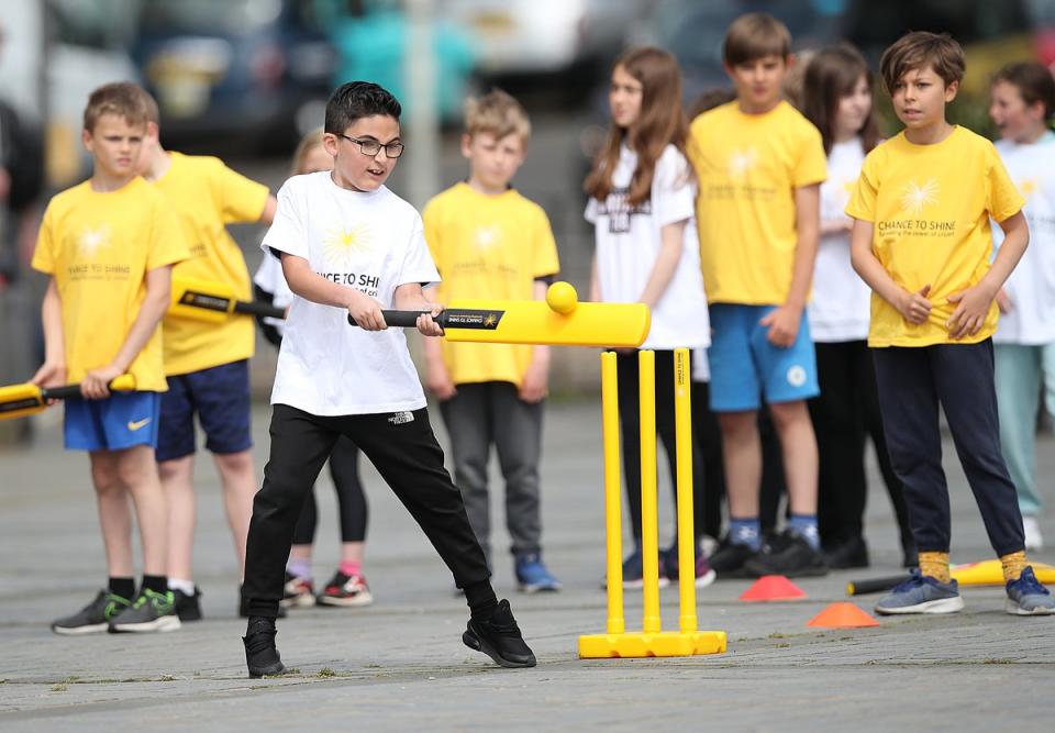 The Prime Minister has announced a big investment in grassroots cricket (Getty Images for Yorkshire Tea)