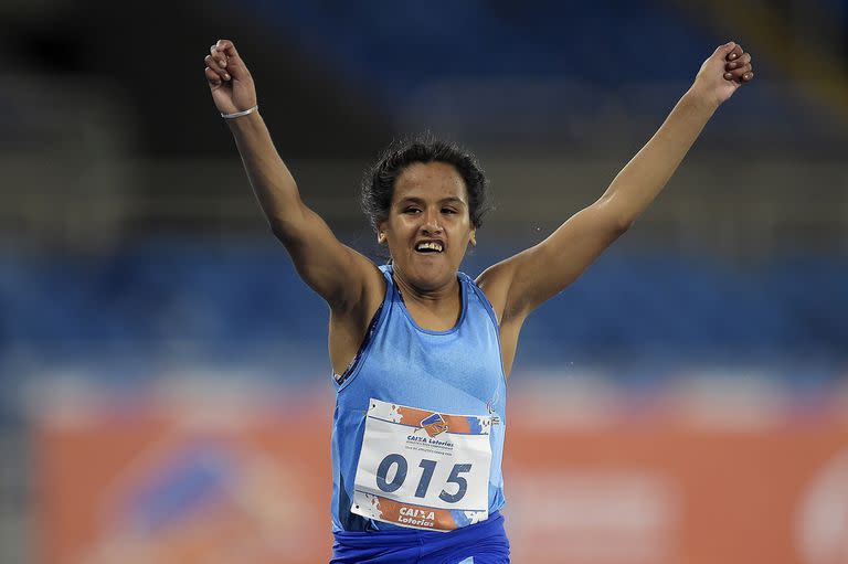 La argentina Yanina Martínez ganó una de las finales de 100 metros en los Juegos Paralímpicos Río de Janeiro 2016.