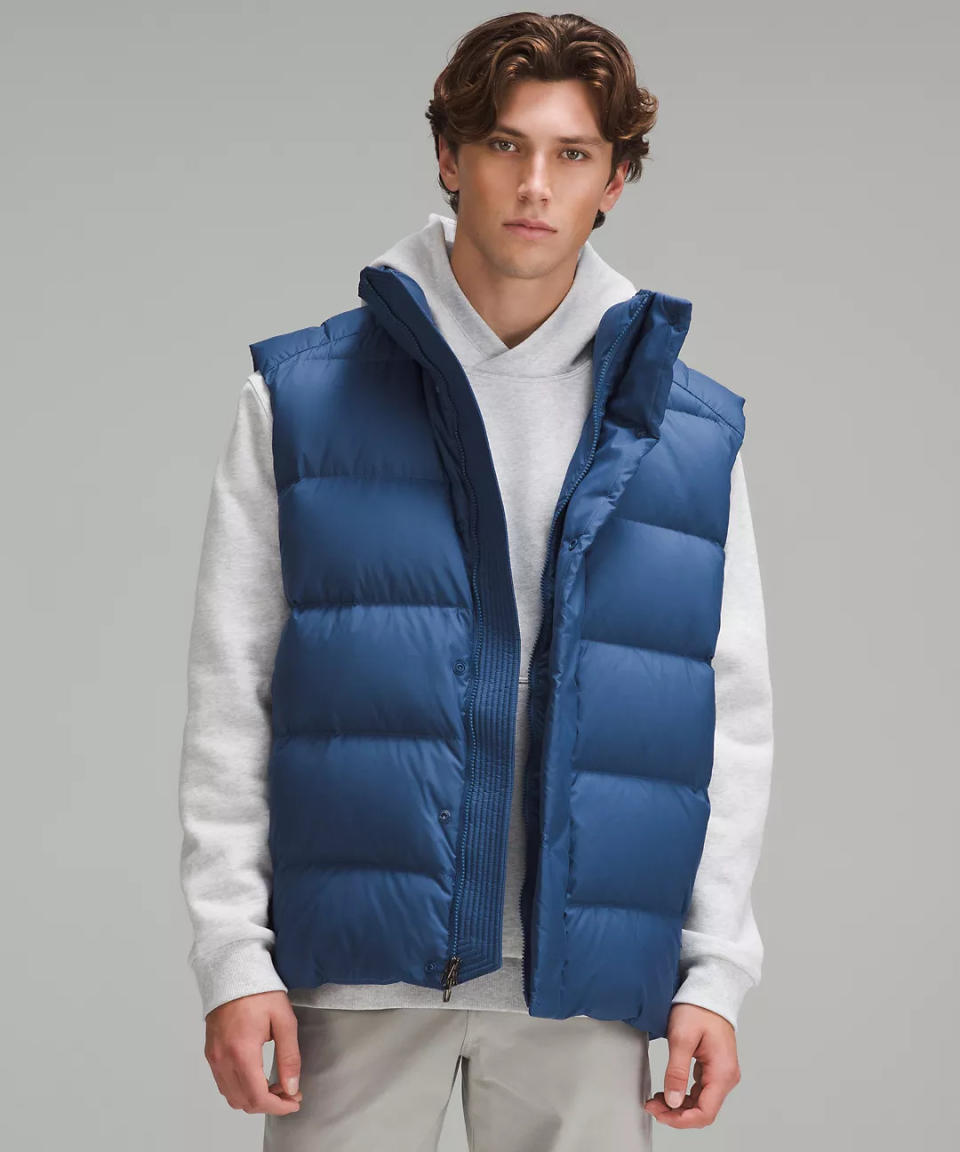 Wunder Puff Vest. Image via lululemon.