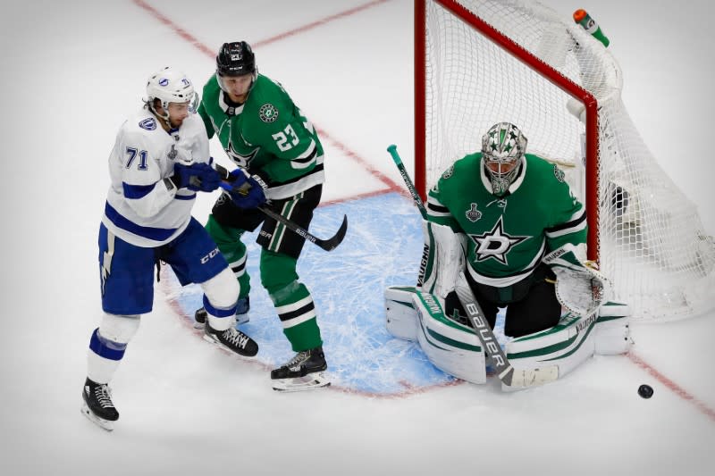 NHL: Stanley Cup Final-Tampa Bay Lightning at Dallas Stars