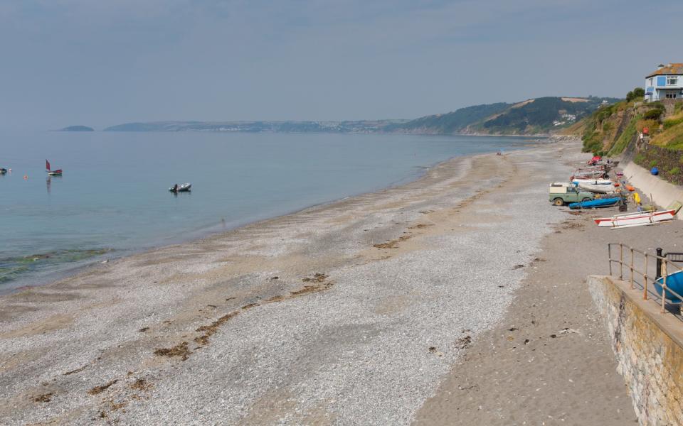 Downderry beach near Looe south coast of Cornwall England - acceleratorhams/iStock photo / Getty images