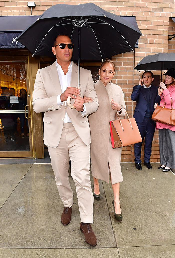 Jennifer Lopez y Alex Rodriguez