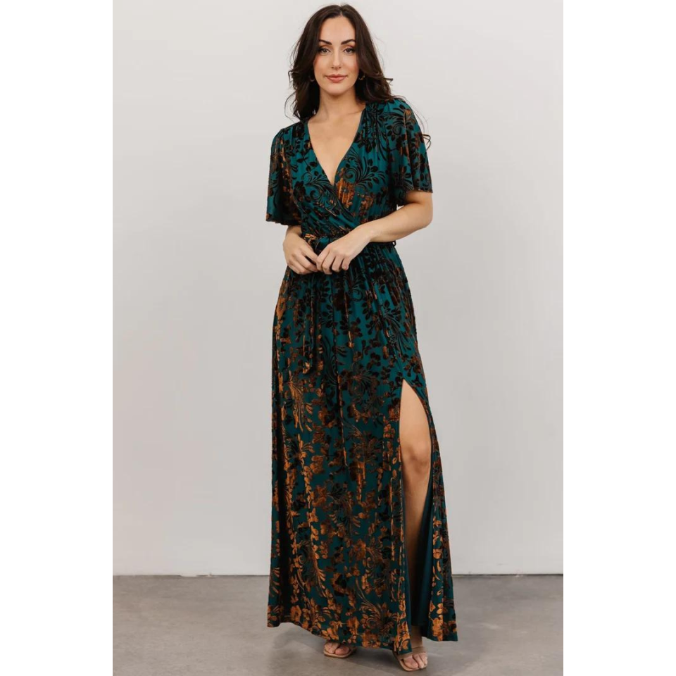 <p><a href="https://go.redirectingat.com?id=74968X1596630&url=https%3A%2F%2Fbalticborn.com%2Fproducts%2Fuma-velvet-maxi-dress-bronze-jade&sref=https%3A%2F%2Fwww.womansday.com%2Fstyle%2Ffashion%2Fg45997597%2Fbest-winter-wedding-guest-dresses%2F" rel="nofollow noopener" target="_blank" data-ylk="slk:Shop Now;elm:context_link;itc:0;sec:content-canvas" class="link ">Shop Now</a></p><p>Uma Velvet Maxi Dress</p><p>balticborn.com</p><p>$142.00</p><span class="copyright">Baltic Born</span>