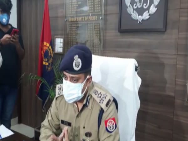 SSP, Ghaziabad Amit Pathak. (Photo/ ANI)