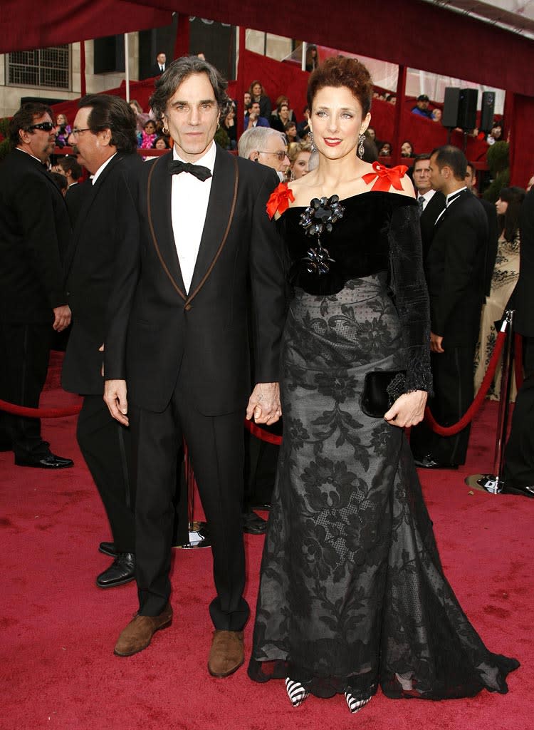 Oscars 2008 Daniel Day Lewis Rebecca Miller