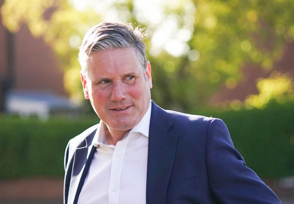 Keir Starmer has employed Benn Nunn as his director of communications since 2017 (PA)