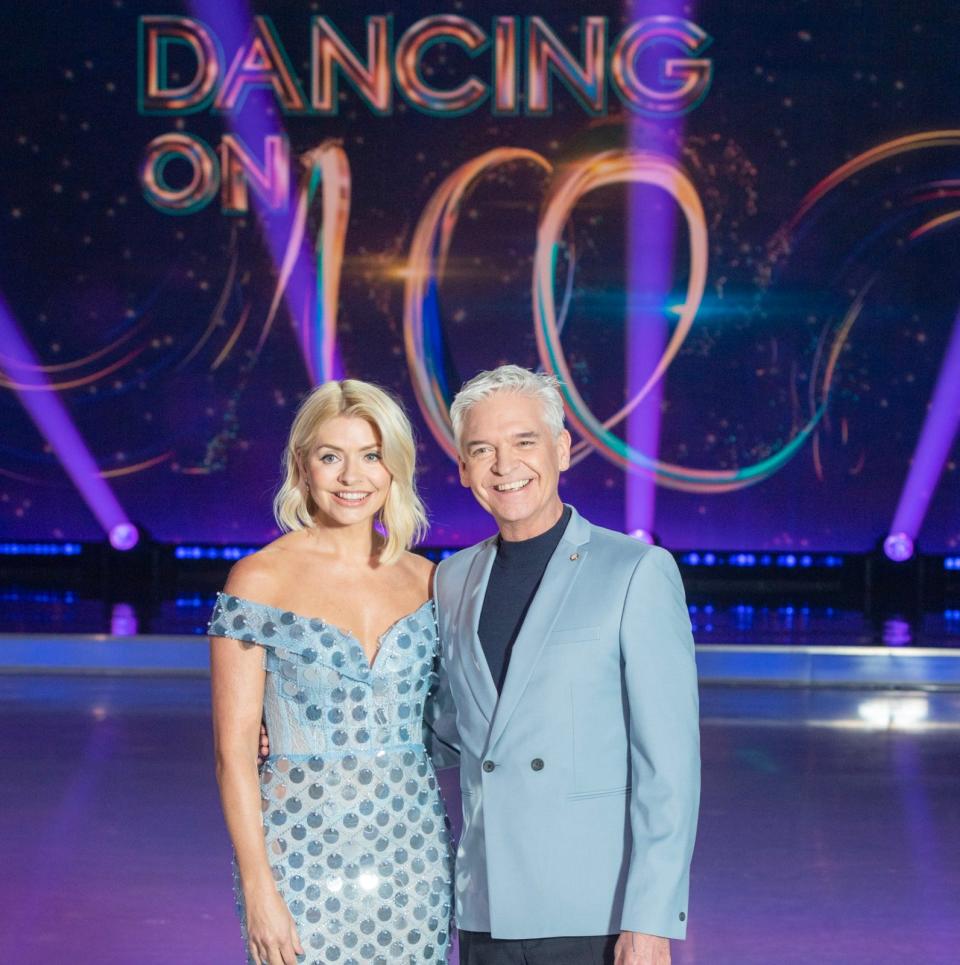 Successful partnership: Holly Willoughby and Phillip Schofield hosting Dancing On Ice - Geoff Pugh for the Telegraph