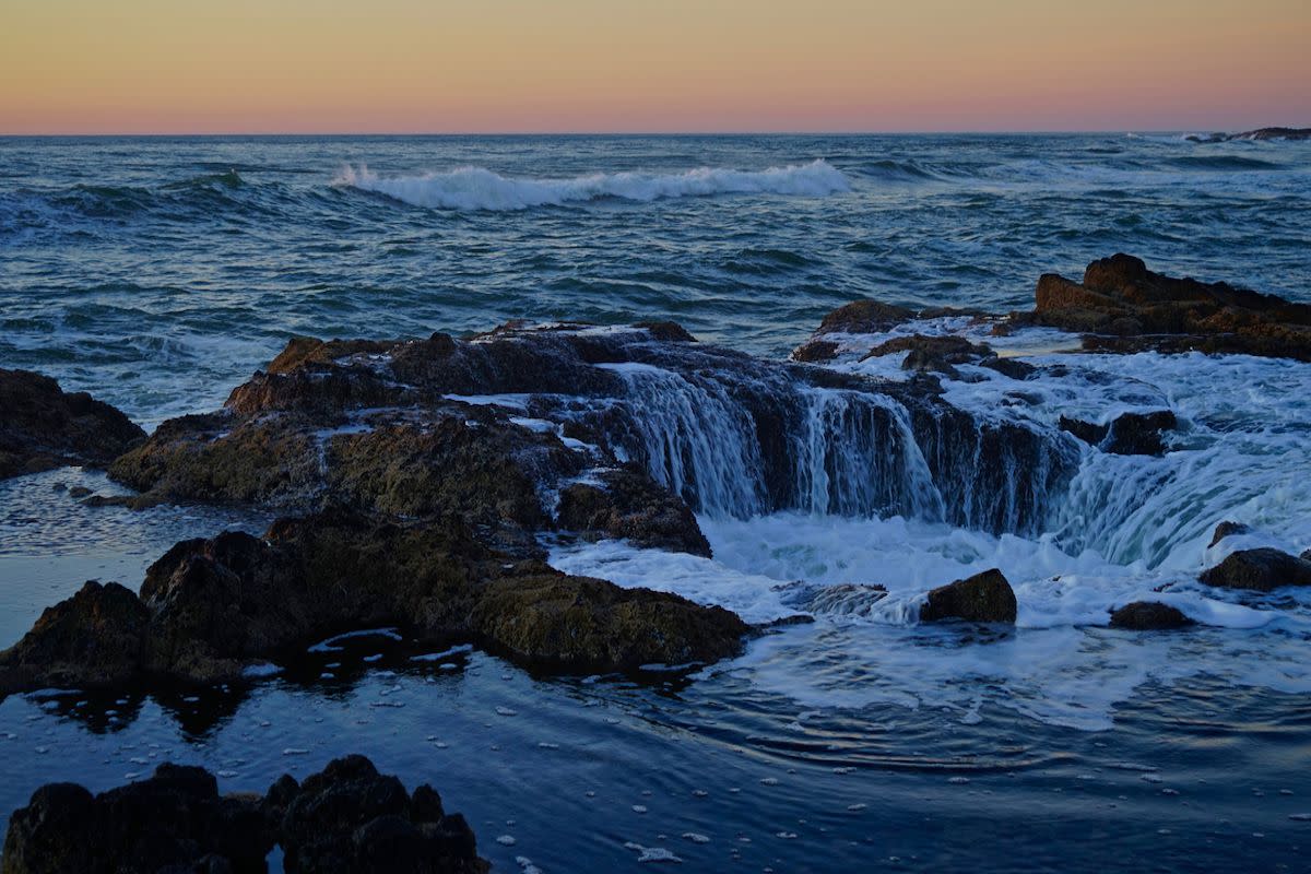 Northwest Oregon's Coastline. Siuslaw National Fores