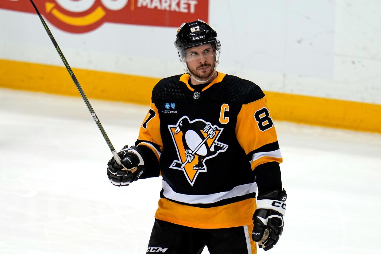 Sidney Crosby and the Pittsburgh Penguins will be home when the NHL playoffs begin.