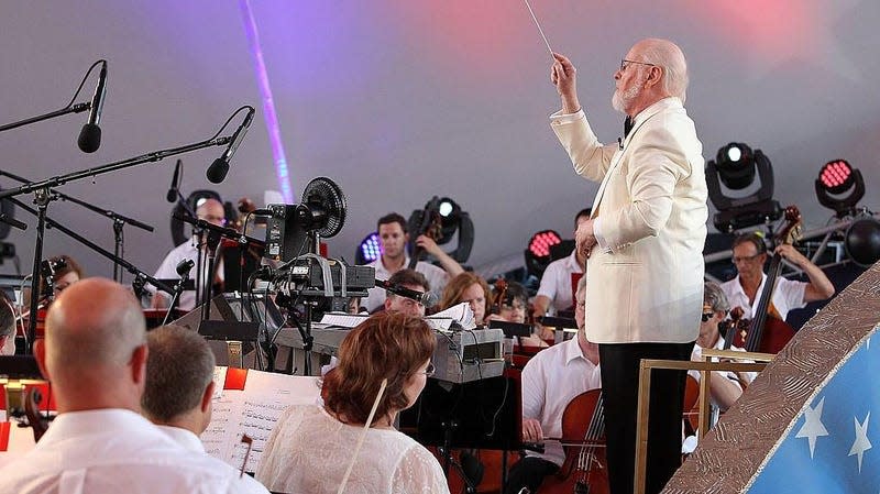 Iconic conductor John Williams performing in 2014. - Photo: Paul Morigi (Getty Images)