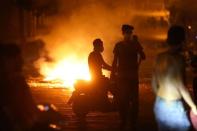 <p>Beyrouth a été le théâtre jeudi soir d’affrontements entre forces de l’ordre et manifestants</p>