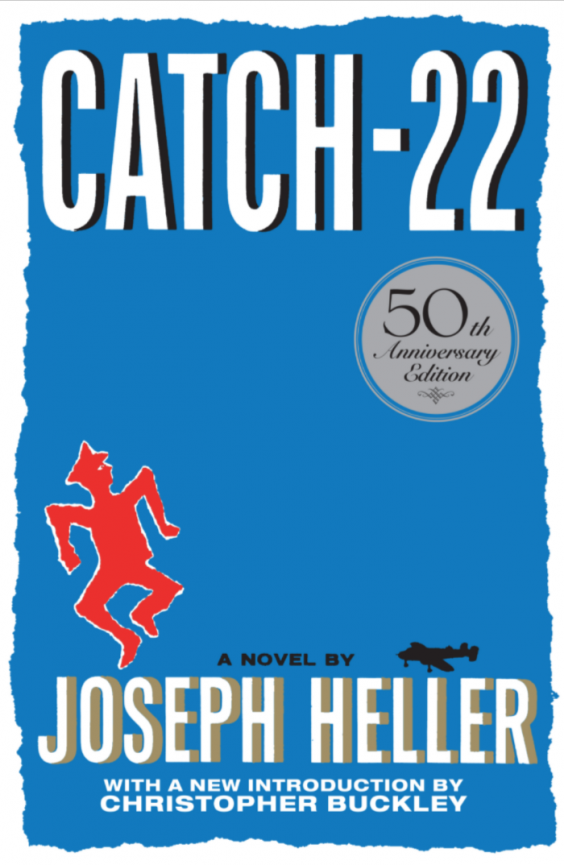 The cover of the 50th anniversary edition of ‘Catch-22’ (Simon & Schuster)