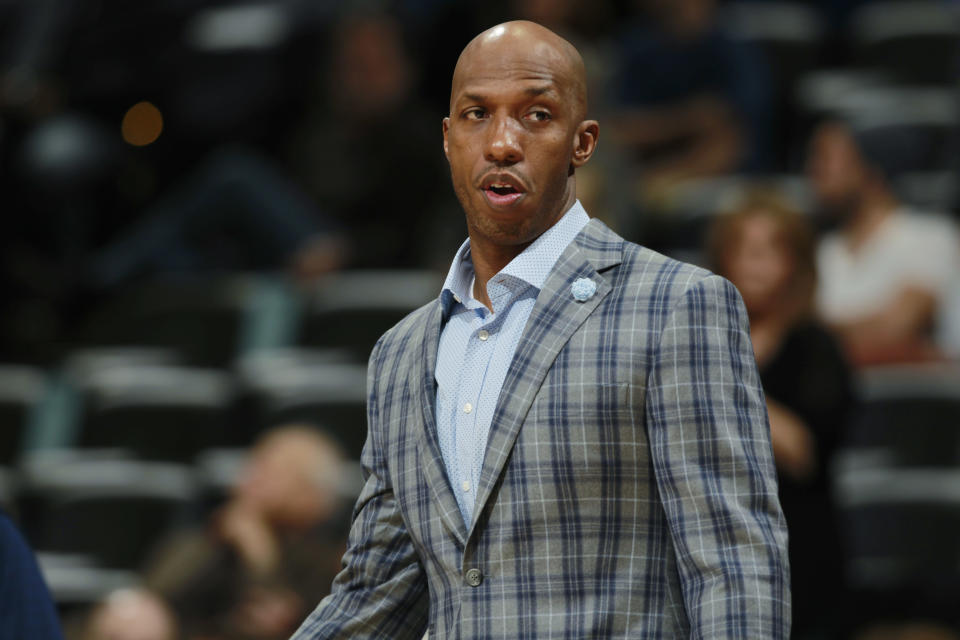 Chauncey Billups (AP Photo/David Zalubowski)