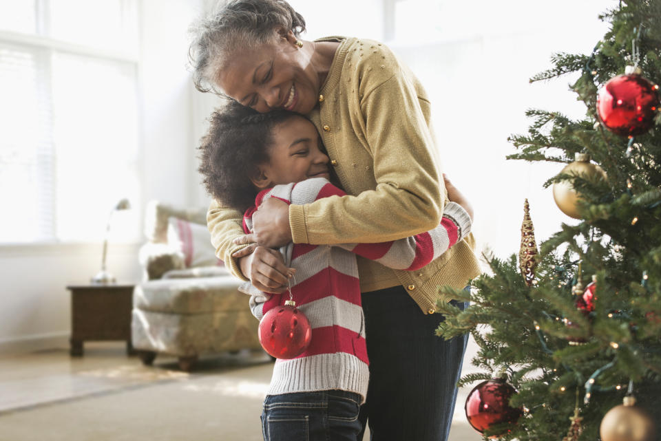 The Girl Scouts of America have caused a big debate after saying children shouldn’t be forced to hug their relatives at Christmas. (Photo: Getty Images)