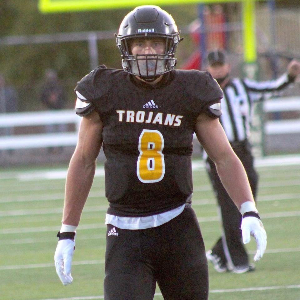 Josh Burnham helped propel Traverse City Central High School to a 12-game winning streak during his senior campaign and earned a spot on the Michigan Division 1-2 All-State football team.