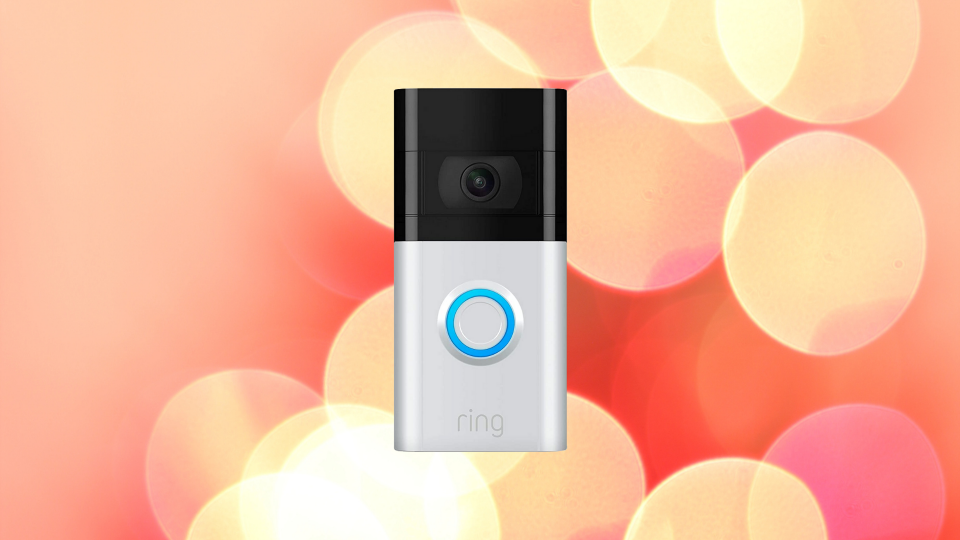 Ahorra un 30 % en el Ring Video Doorbell 3 (Foto: Amazon).