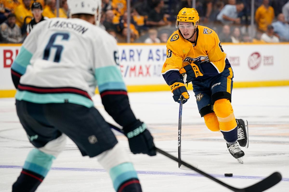 Nashville Predators place Cody Glass on injured reserve, recall Marc Del Gaizo